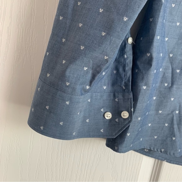 Hugo by Hugo Boss ELISHA FIL COUPE BUTTON-DOWN SHIRT - Picture 9 of 10